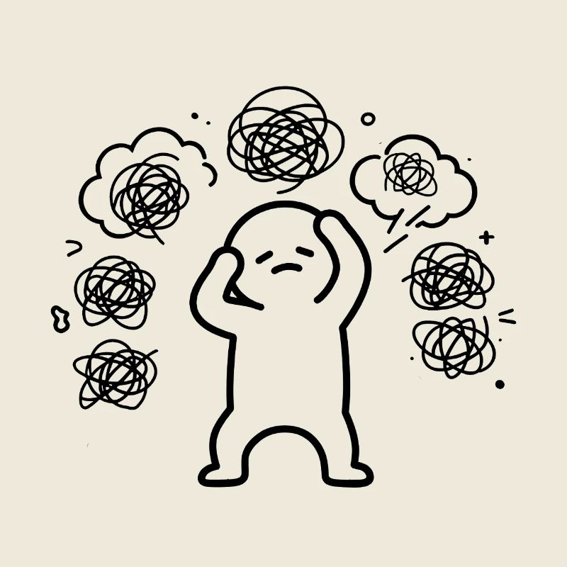 overthinkers et introvertis, surmenage mental