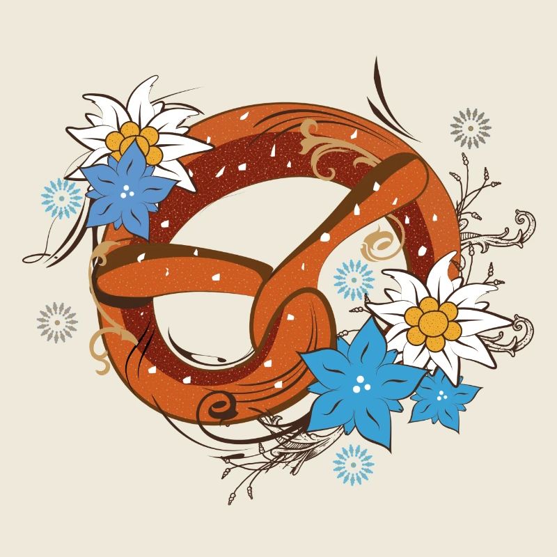 A Bavarian pretzel