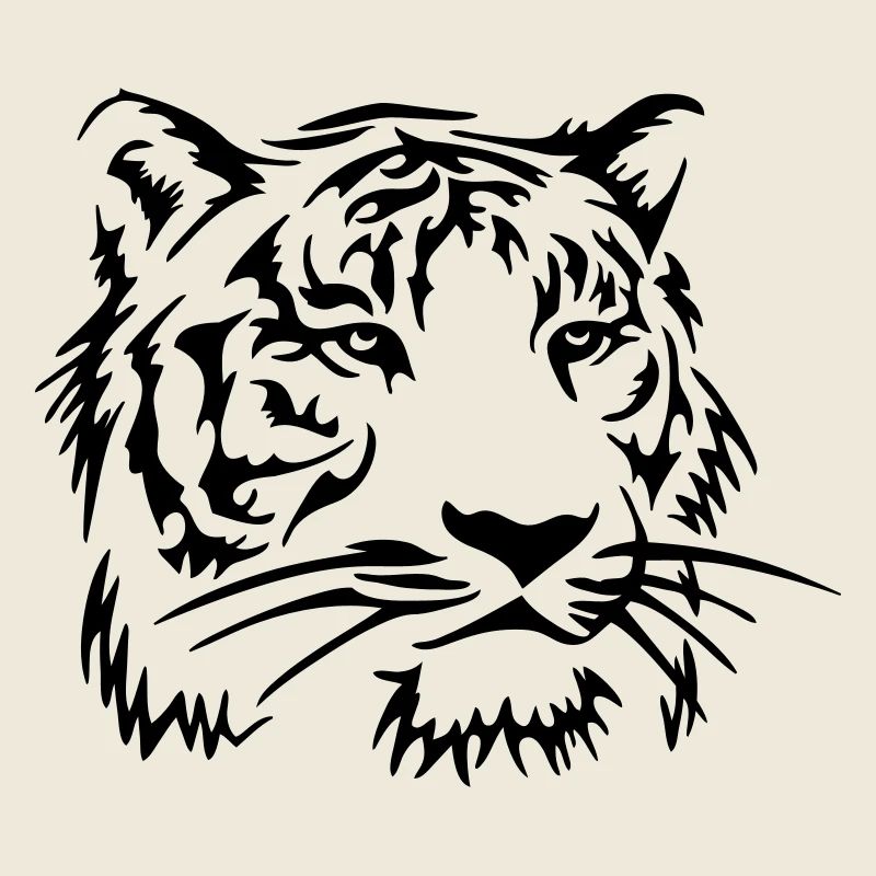 Logo tête de tigre