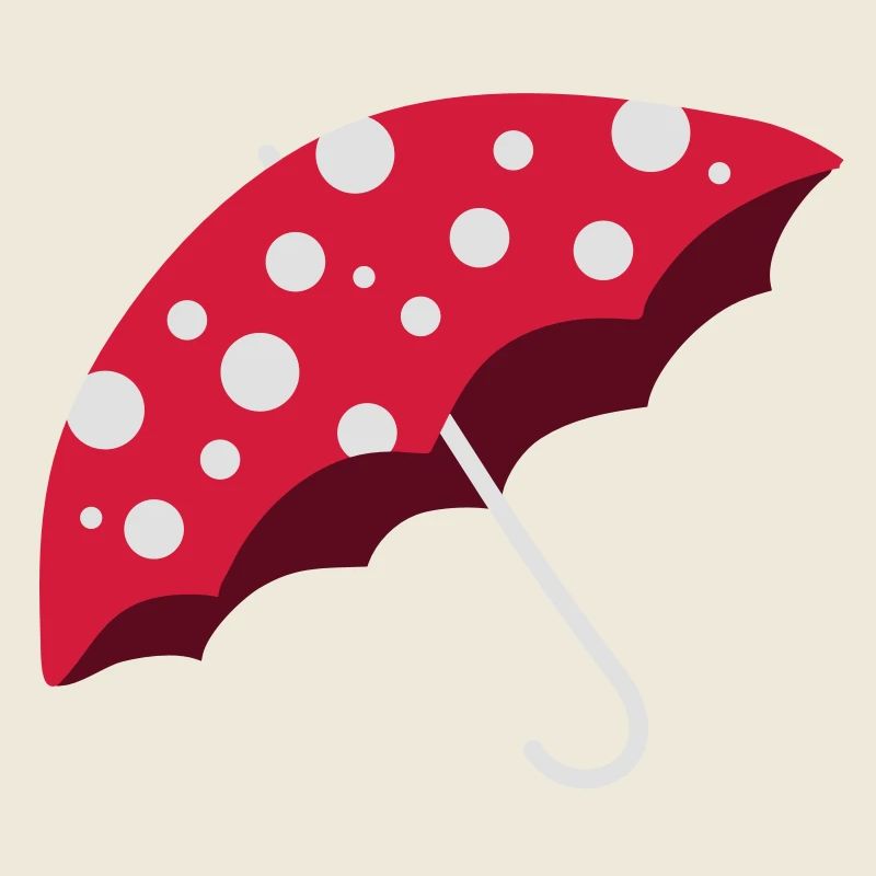 Un parapluie avec des points