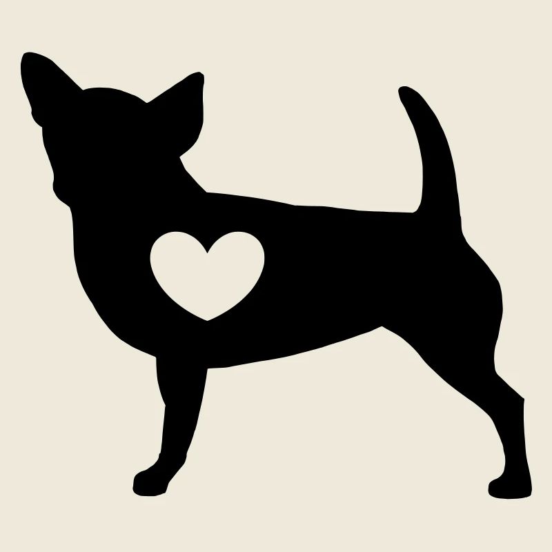 Chihuahua mit Herz