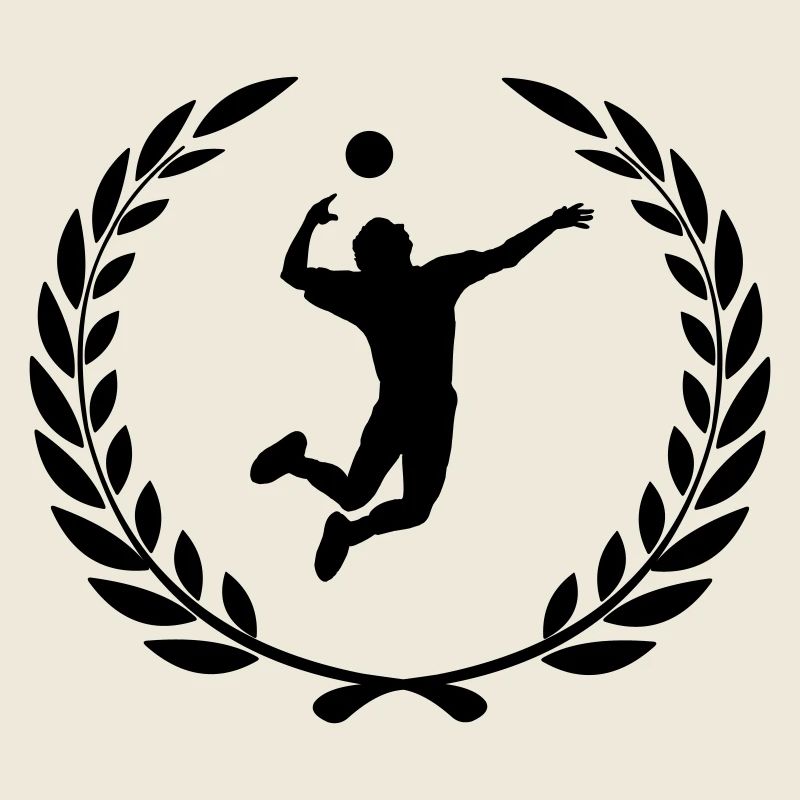 Sportpreis Lorbeerkranz Volleyball