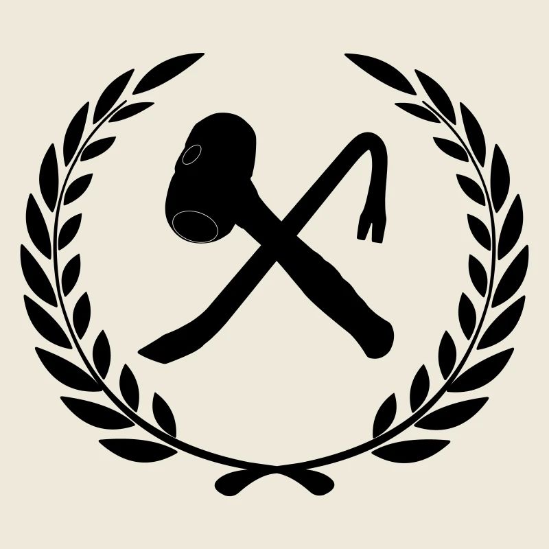 Demolition tools for demolition in laurel wreath.