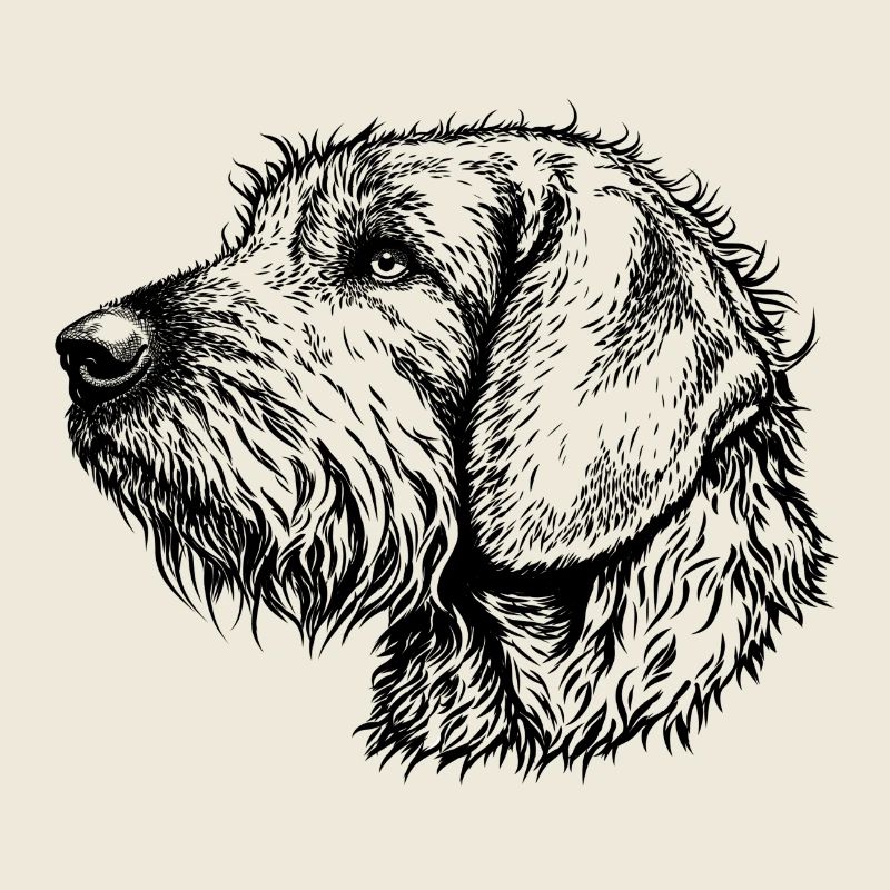 Steirische Bracke Portrait