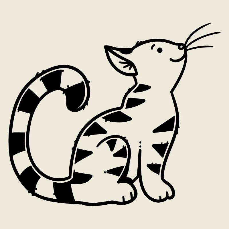 Chaton de dessin animé
