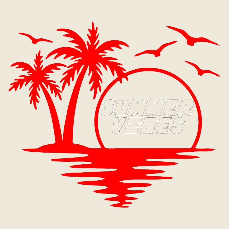 Évasion Tropicale Le Tee-Shirt Summer Vibes