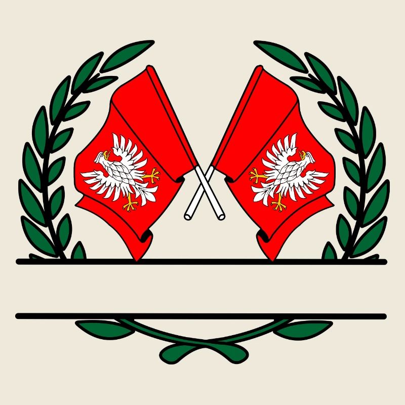 Drapeaux de la Couronne de laurier de la Mazovie