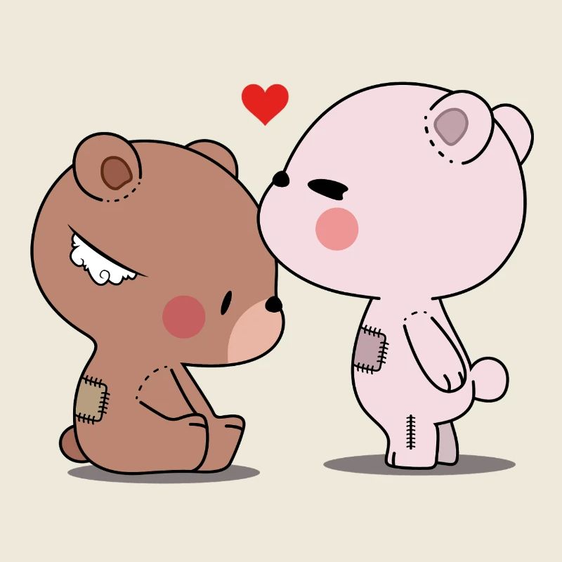 Ours affectueux et amis