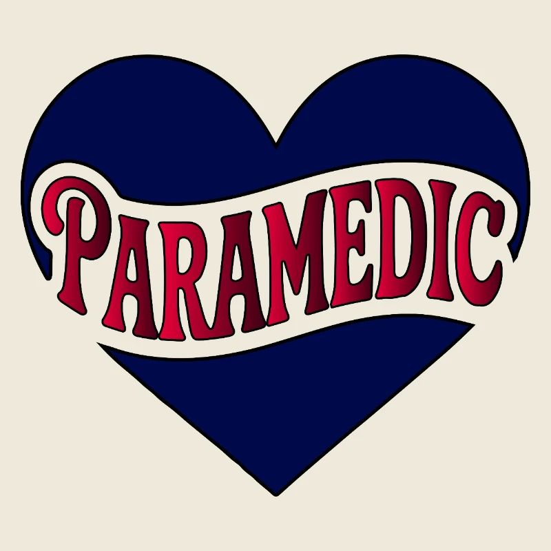 Paramedic Heart Emblem