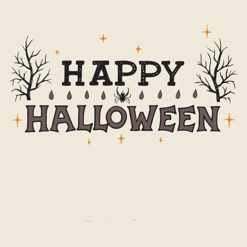 Dark Halloween Festive Typography