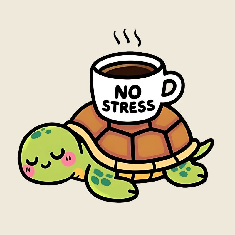 Turtle Zen Café No Stress