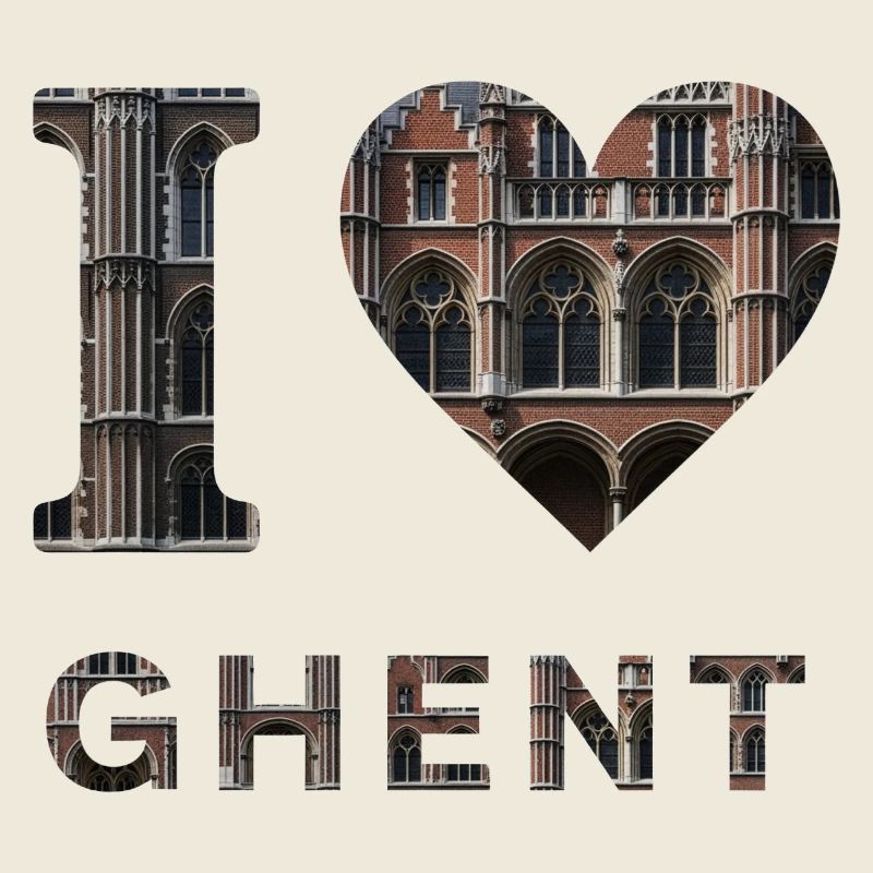 J’adore Gand – Design architectural gothique