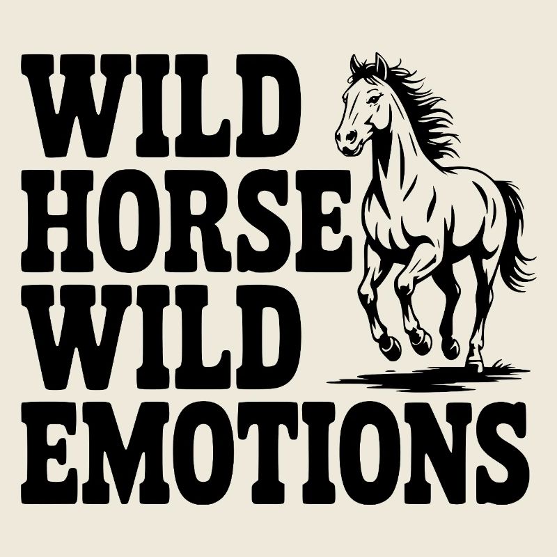 Wildpferd, wilde Gefühle