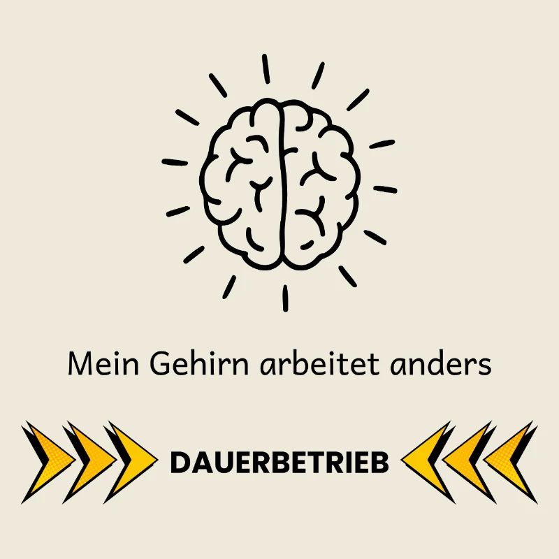Mein Gehirn arbeitet anders – ADHS Fokus Design