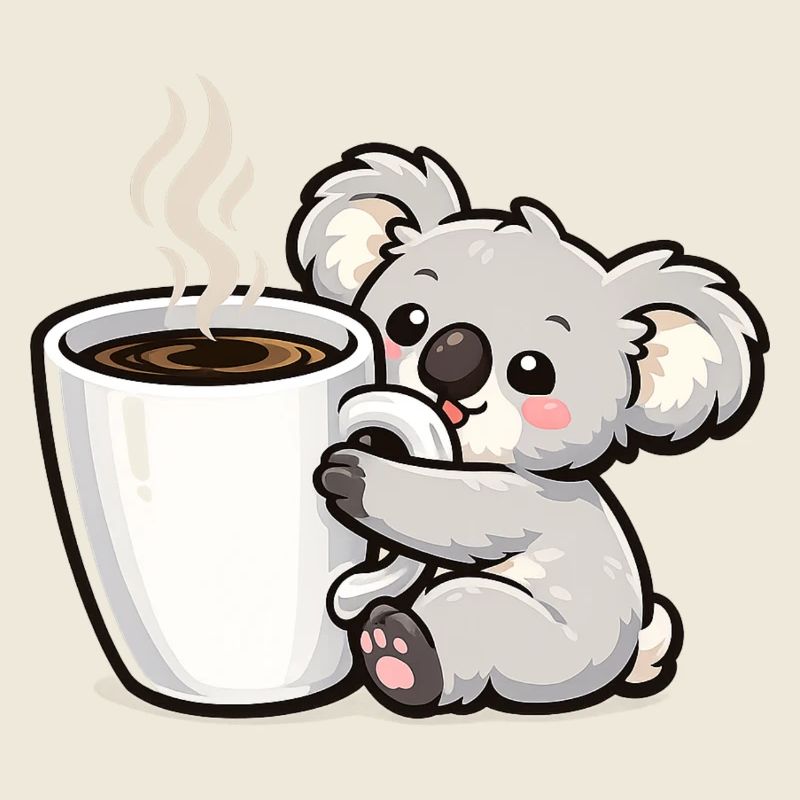 Kaffeetasse Koala Kuschelzauber