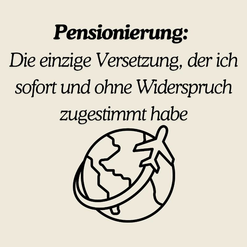 Endlich Pension