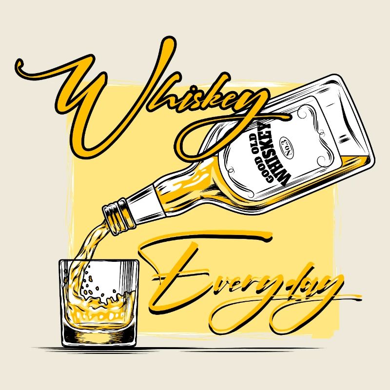 Whiskey Everyday Pour Art