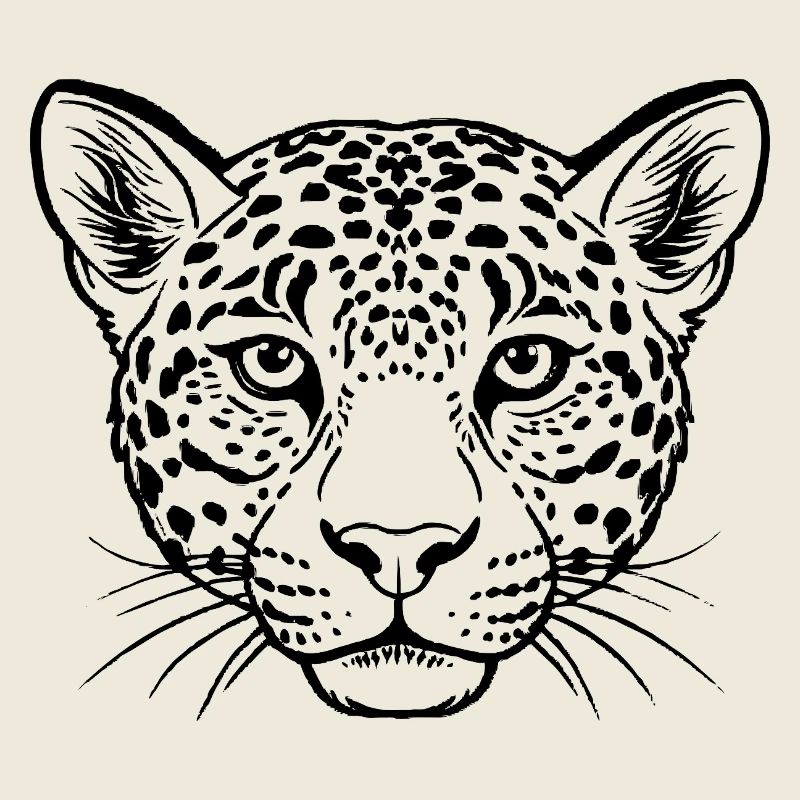 Face de léopard