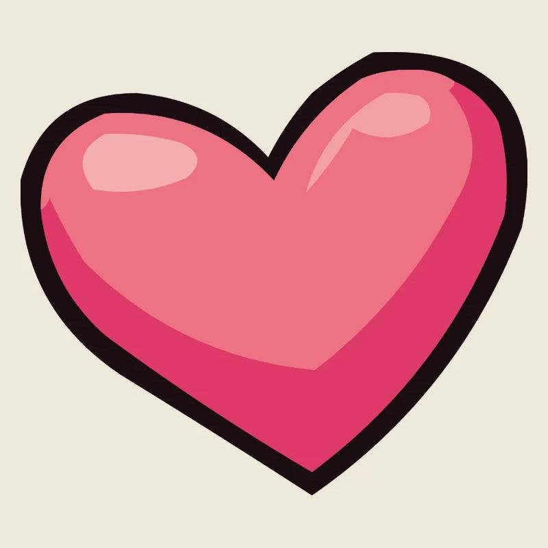 Pink Heart Illusion