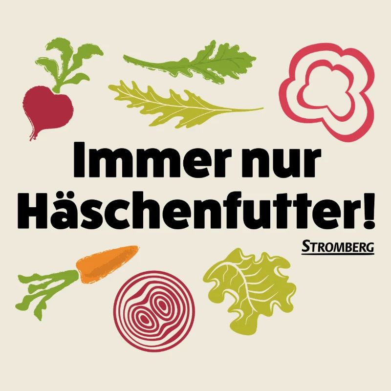 Stromberg Häschenfutter Spruch Und Gemüse