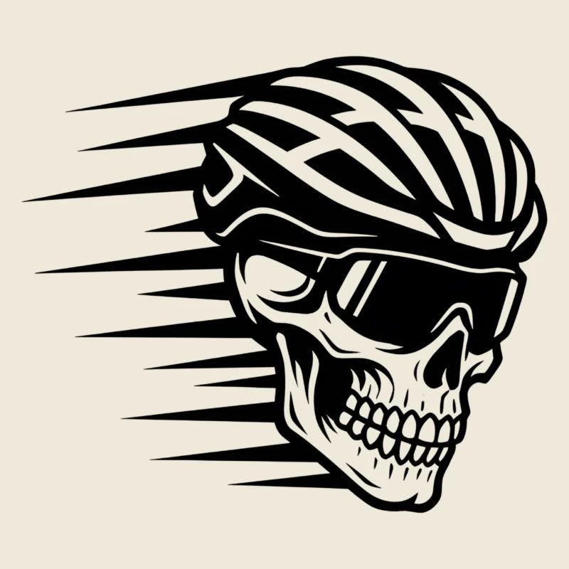 Skull Bicycle VTT VTT Conception de VTT