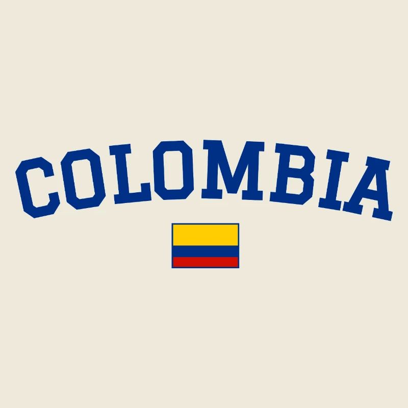 Drapeau de la Colombie Bleu