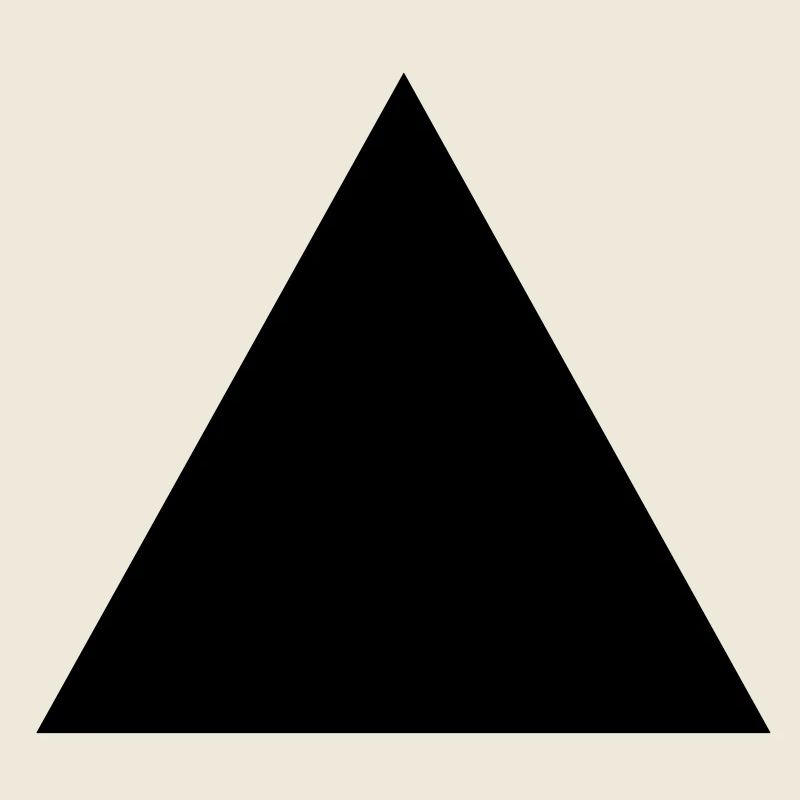hipster triangle shape