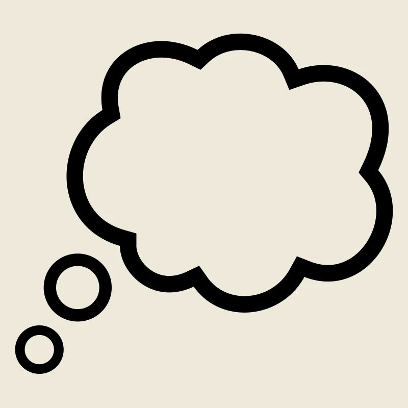 Thinking Bubble Comic Pensée Bulle Bulle Pensées