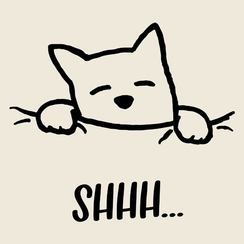 Chut ... le chat dort!