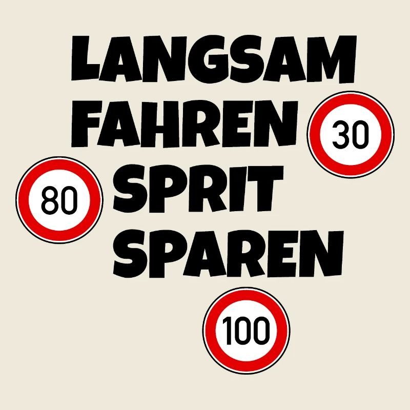 Langsam fahren - Sprit sparen - Tempolimit