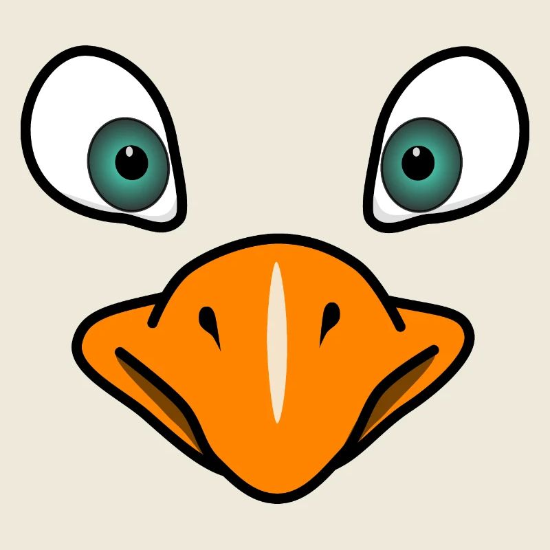 Visage d’oiseau