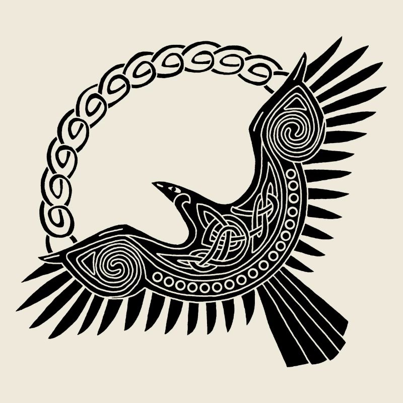 schwarzer wikingeradler