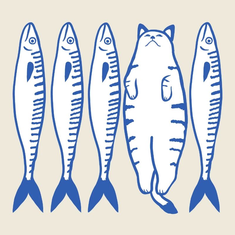 chat blanc et companie