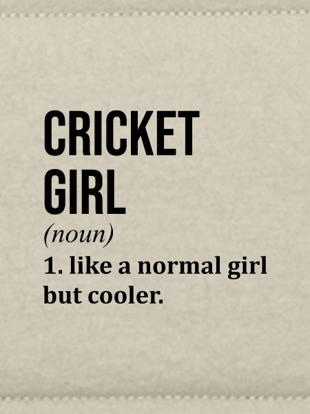 Cricket Cricket Cricket