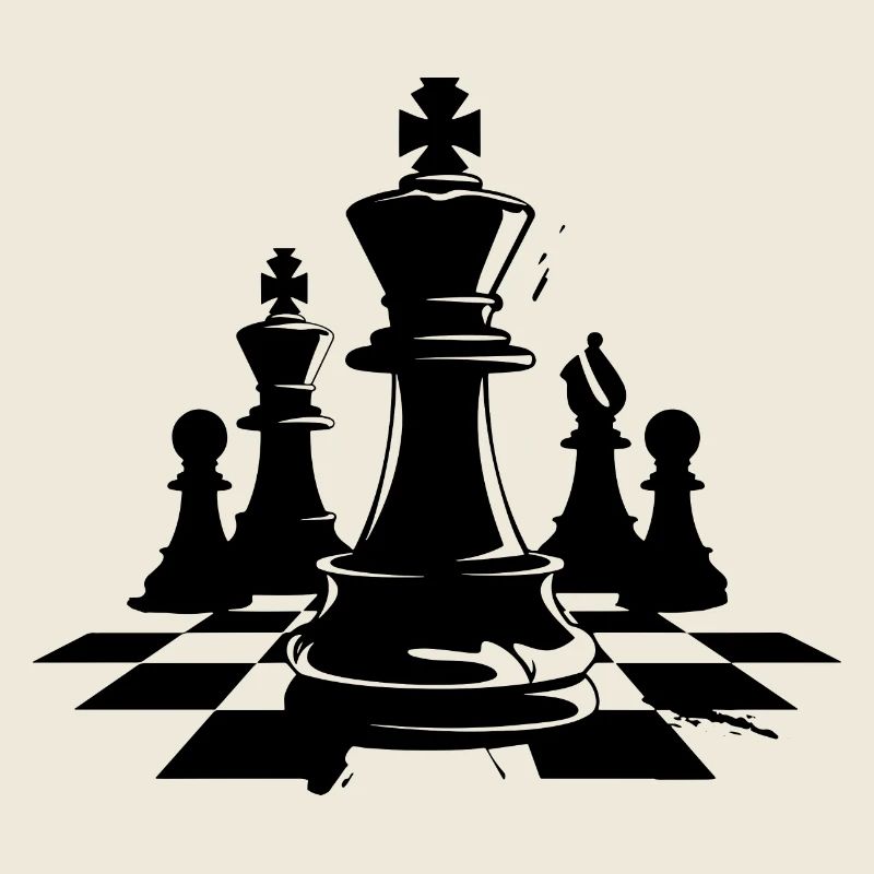 Graphiques de pièces d’échecs