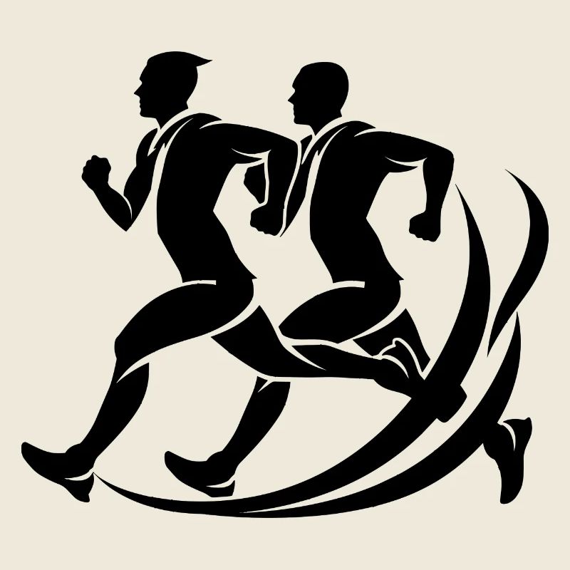 Jogger Zeichnung