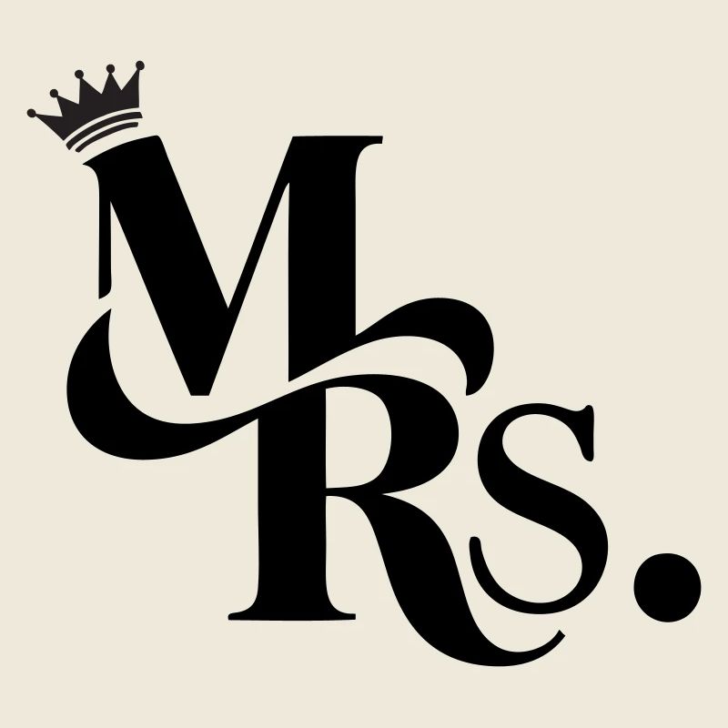 Mrs. & Krone, personnalisable