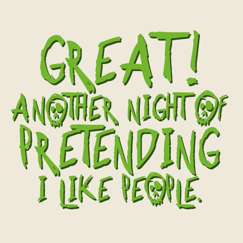 Great! Funny Introver Halloween Gift