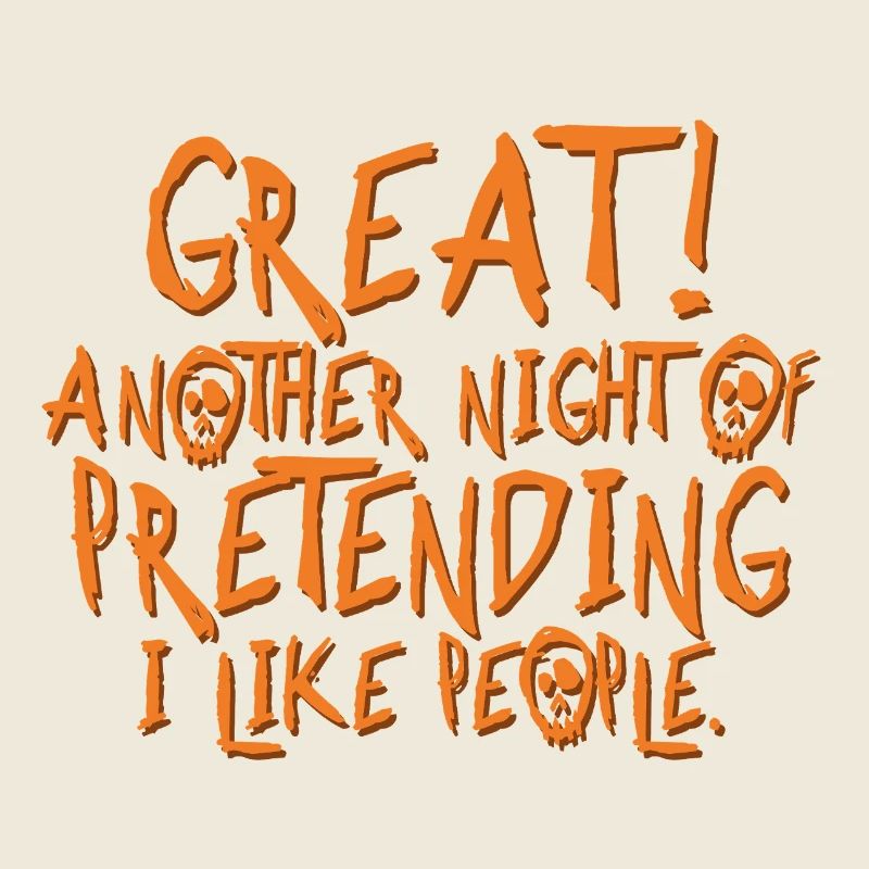 Great! Funny Introver Halloween Gift