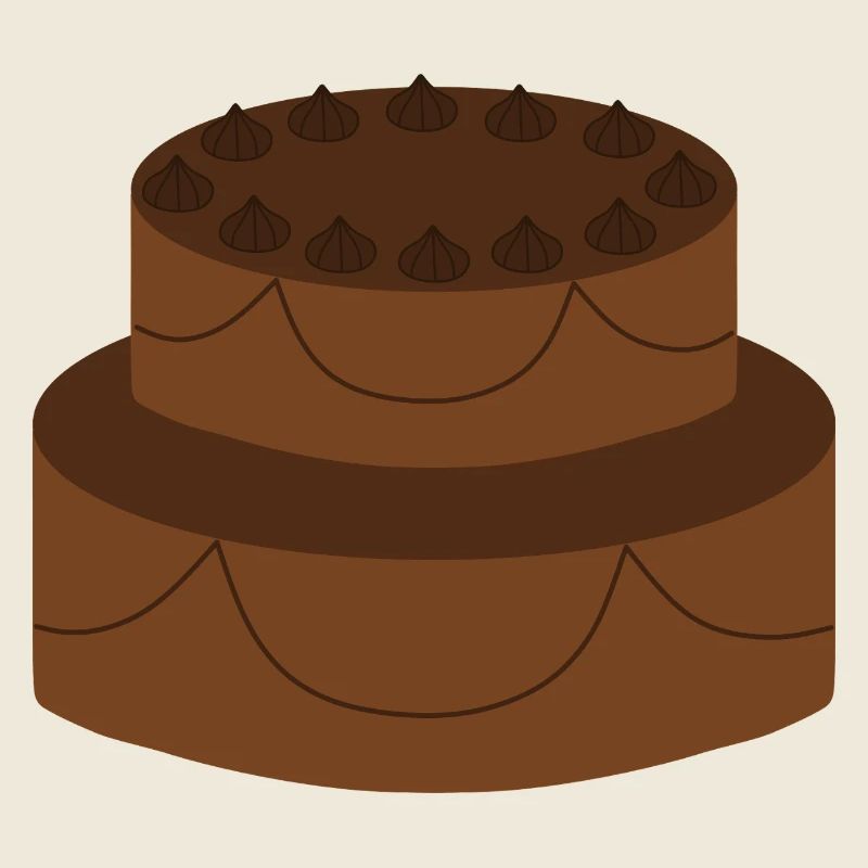 Two-Tier Chocolate Cake