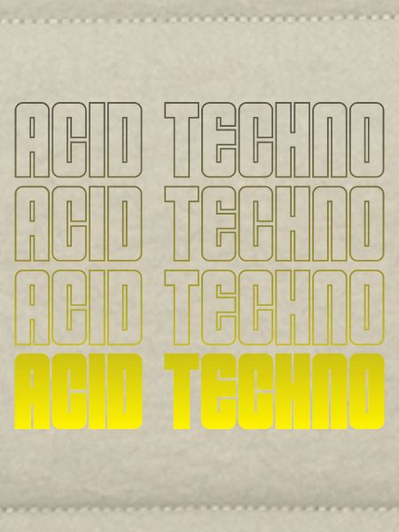 Acid Techno Repetition Gradient