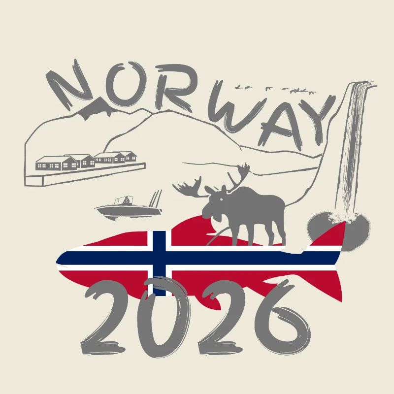 Norvège 2026 Saumon avec montagne et pêche à l’orignal