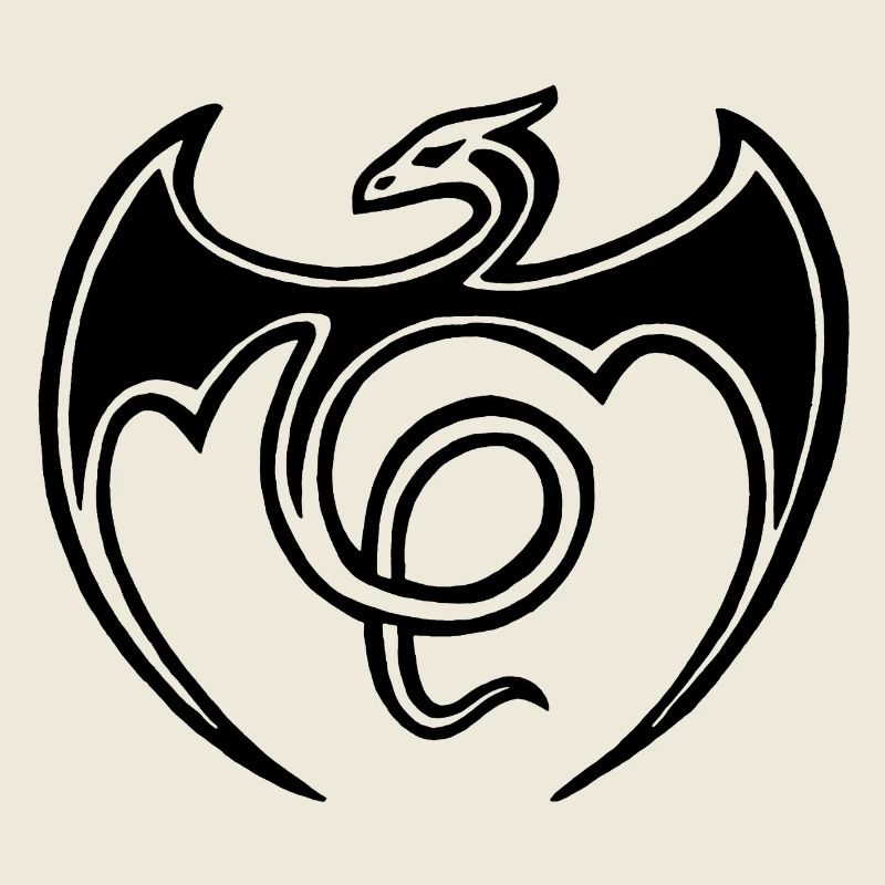 Flying Black Dragon
