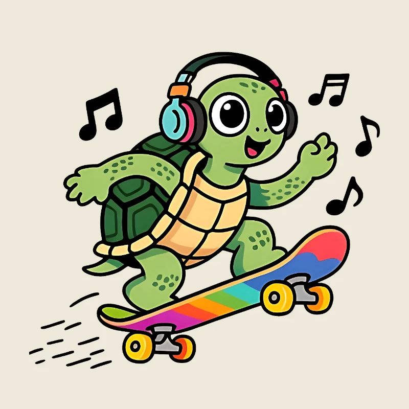 Turtle fun on Rainbow Skate