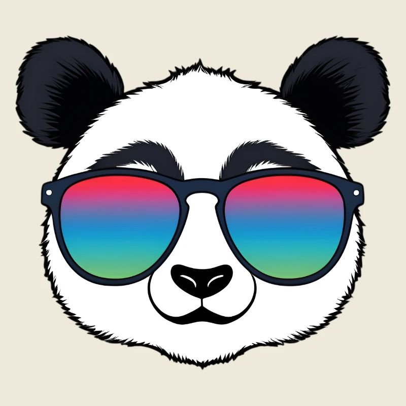Panda Rainbow Sunglasses