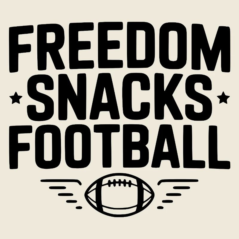 Freiheit, Snacks, Fußball