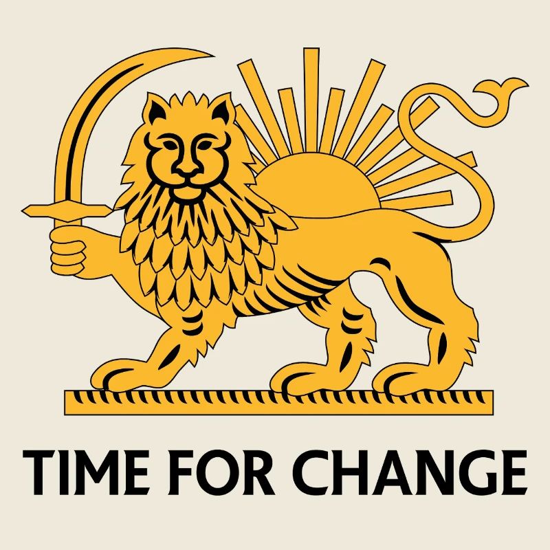 Heraldic sun lion
