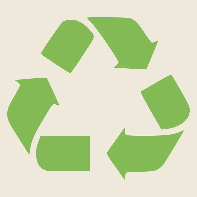 Icône de flèches de recyclage