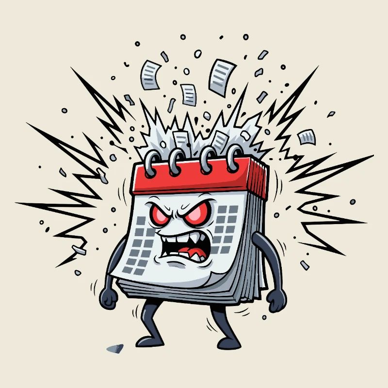 Chaos de calendrier déchaîné