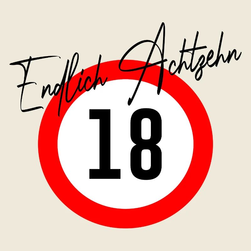18. Geburtstag Endlich Achtzehn